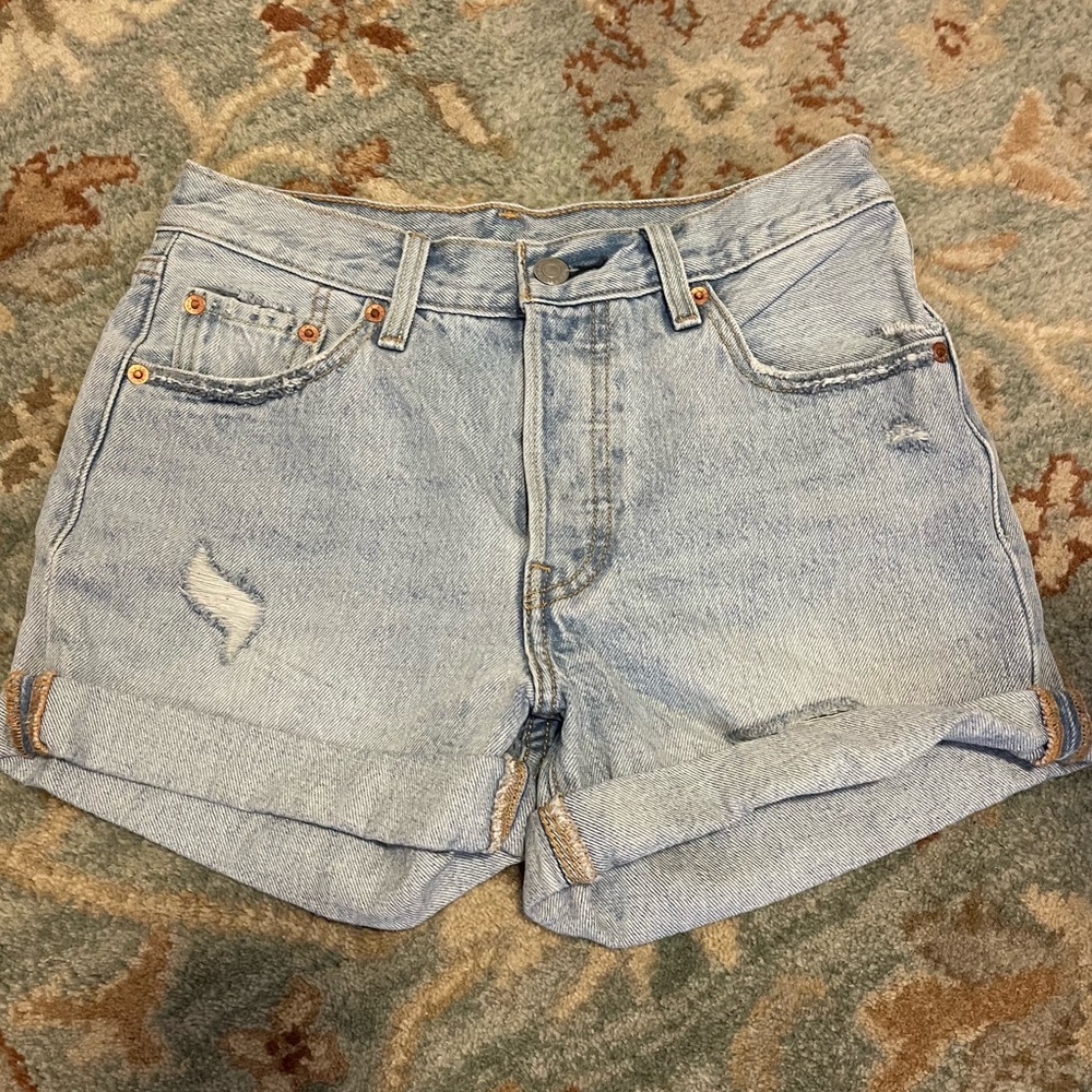 Levi’s 501 Cuffed Denim Short 25